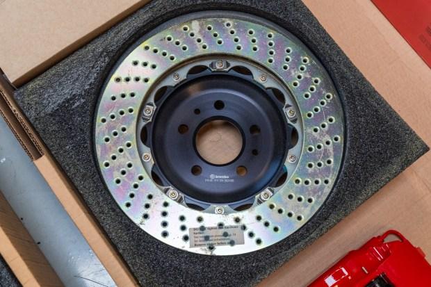 No Reserve: Brembo Gran Turismo Big Brake Kit for Ferrari F355