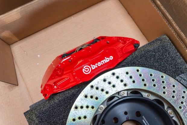 No Reserve: Brembo Gran Turismo Big Brake Kit for Ferrari F355