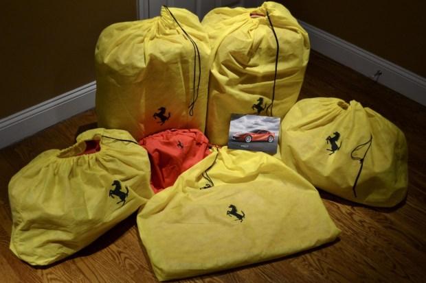 No Reserve: Five-Piece Ferrari 812 Superfast Luggage Set