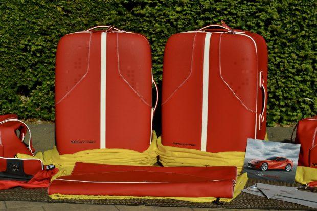 No Reserve: Five-Piece Ferrari 812 Superfast Luggage Set