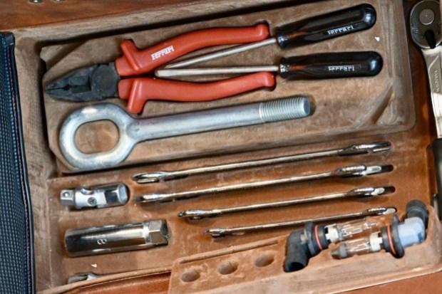 No Reserve: Ferrari Schedoni Tool Kit & Jack Kit