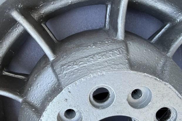 No Reserve: 14x7.5" Campagnolo Ragno Wheels for Ferrari Dino