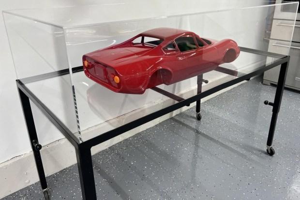 img_5568-92824-1 No Reserve: 1:4 Scale Ferrari Dino Model & Display Case