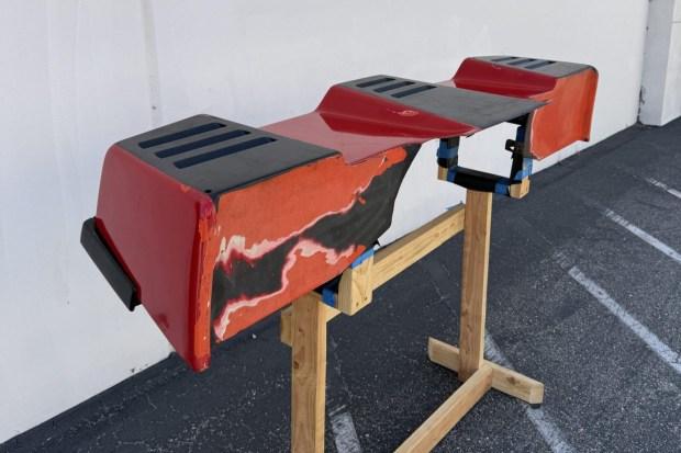 No Reserve: Ferrari F40 Rear Bumper
