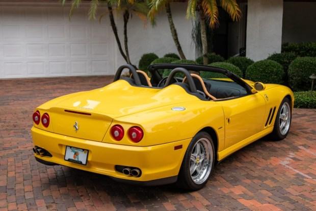 2,200-Mile 2001 Ferrari 550 Barchetta Pininfarina