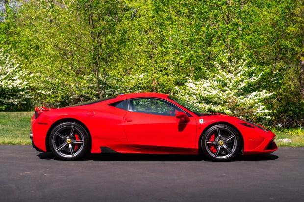 4,100-Mile 2015 Ferrari 458 Speciale