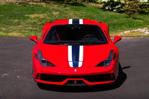 4,100-Mile 2015 Ferrari 458 Speciale