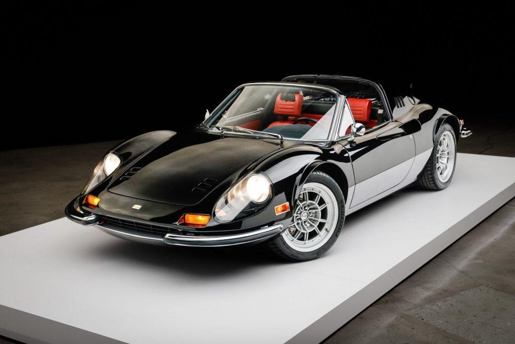 Ex–David Lee V8-Powered 1972 Ferrari Dino 246 GTS “Evo 3.6” 36a5160-91262-scaled-1