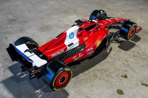 dsc08779-58144-scaled-1 No Reserve: 1:3 Scale Ferrari SF-25 Display Model