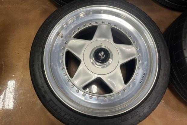 No Reserve: 18×8.5″ and 18×10″ Speedline Mistral Wheels for Ferrari
