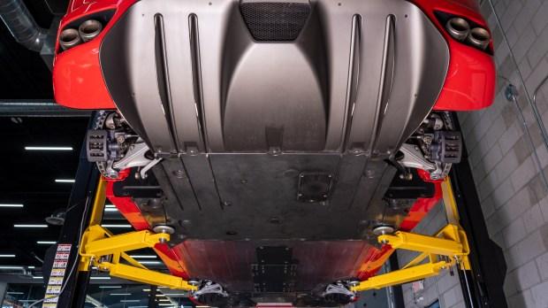 undersides-04402-11991 No Reserve: One-Owner, 18k-Mile 2006 Ferrari F430 Spider