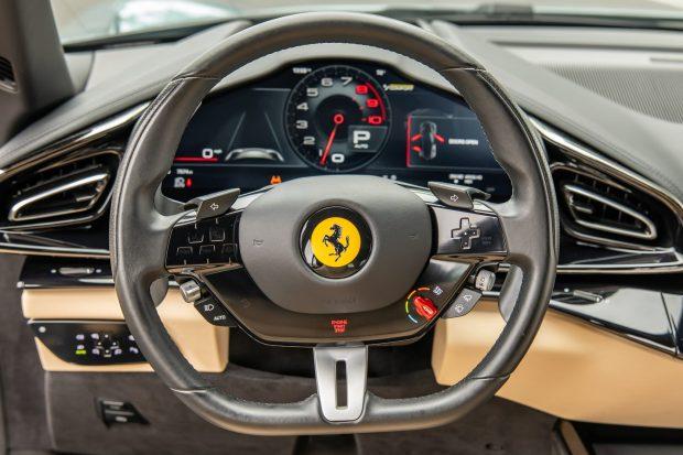 Celeste Metallic 2023 Ferrari Purosangue