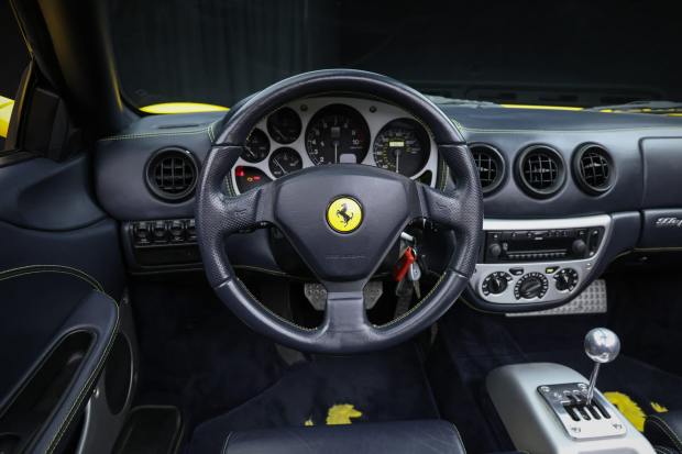8k-Mile 2001 Ferrari 360 Spider 6-Speed