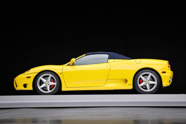8k-Mile 2001 Ferrari 360 Spider 6-Speed