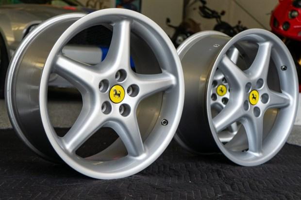 No Reserve: 18×8.5″ and 18×10.5″ BBS Wheels for Ferrari 550 Maranello