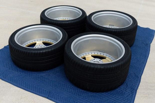 No Reserve: 21×10″ and 21×11.5″ HRE 505 Wheels for Ferrari