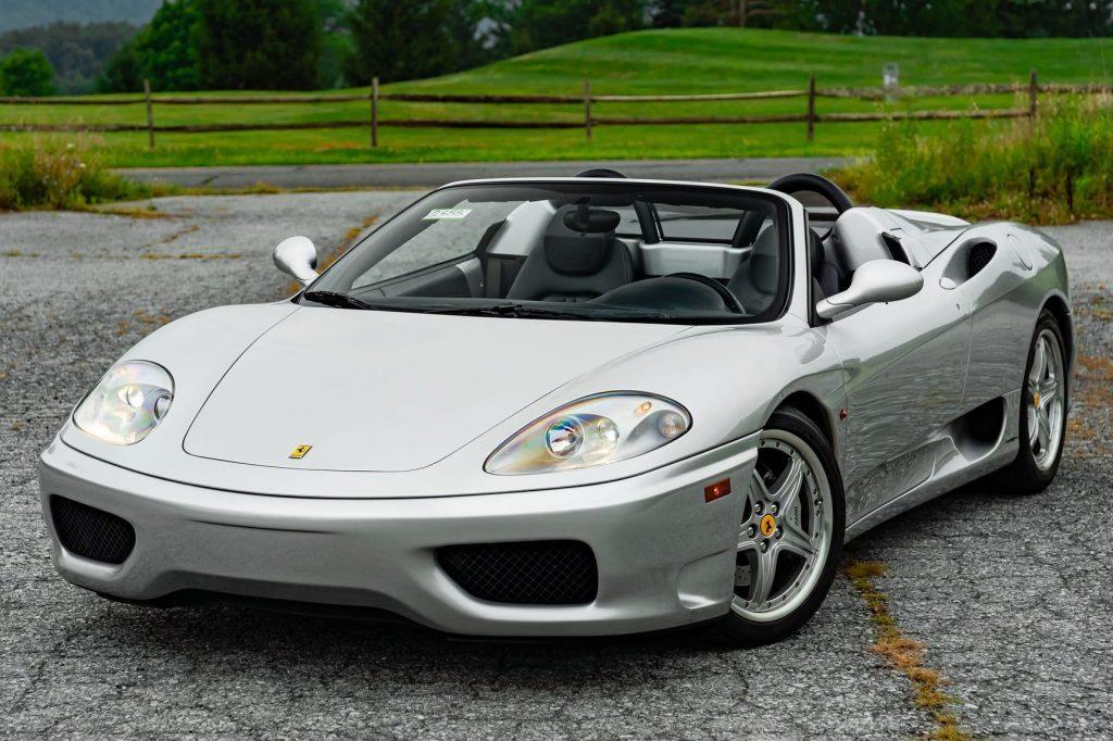 23k-Mile 2001 Ferrari 360 Spider 2001_ferrari_360_spyder_f1-403-scaled-copy-2026-08-10-a5w-89020-1