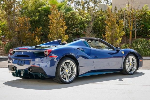 36a7079-copy-2026-07-30-l9h-24849-1 3,800-Mile 2017 Ferrari 488 Spider 70th Anniversary