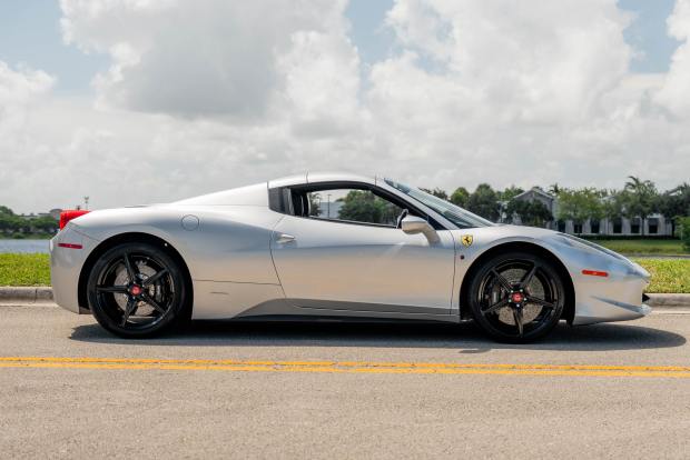 4,400-Mile 2012 Ferrari 458 Spider