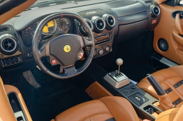 f430_-112-scaled-copy-2026-08-17-gjg-96521-1 No Reserve: 24k-Mile 2007 Ferrari F430 Spider 6-Speed Conversion
