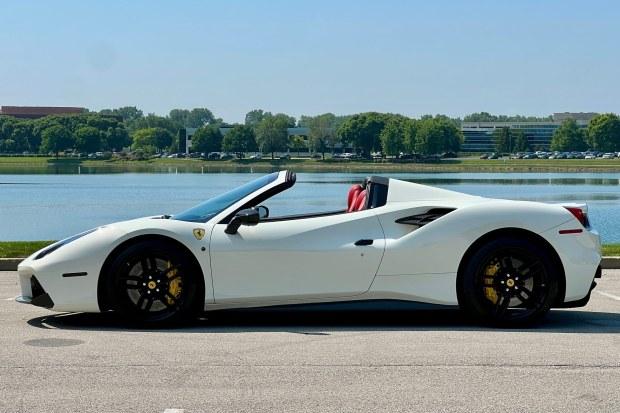 15k-Mile 2017 Ferrari 488 Spider