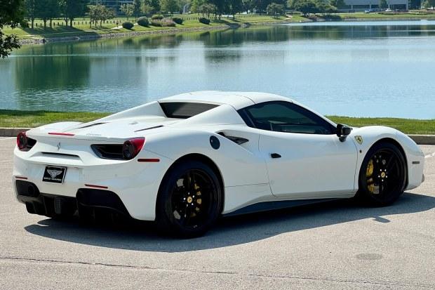 15k-Mile 2017 Ferrari 488 Spider