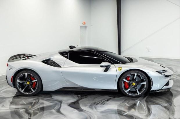 2,900-Mile 2021 Ferrari SF90 Stradale Assetto Fiorano