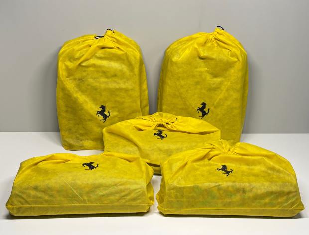 No Reserve: Five-Piece Ferrari 488 GTB Luggage Set