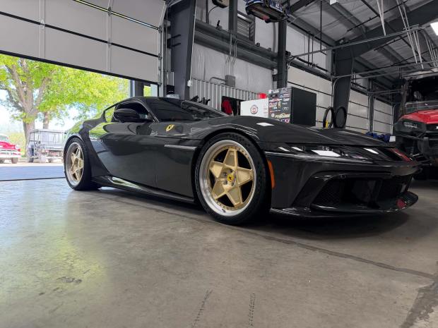 No Reserve: 21×10″ and 21×11.5″ HRE 505 Wheels for Ferrari