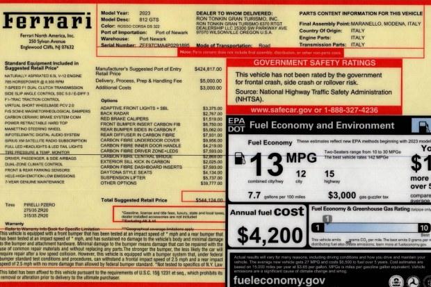 window_stkr-scaled-copy-2026-08-20-3iz-56474-1 190-Mile 2023 Ferrari 812 GTS
