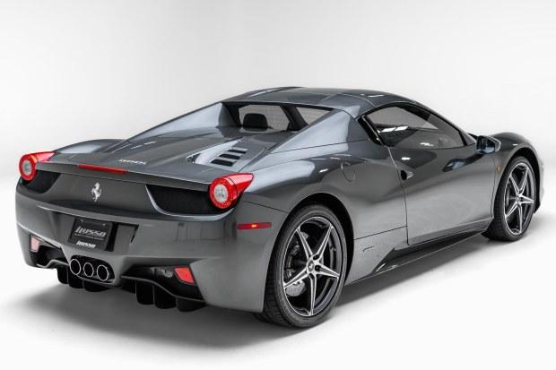 2,500-Mile 2013 Ferrari 458 Spider