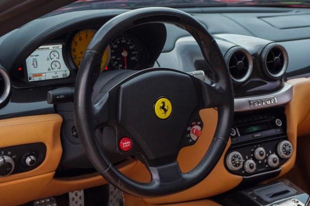 No Reserve: 10k-Mile 2007 Ferrari 599 GTB Fiorano 6-Speed Conversion