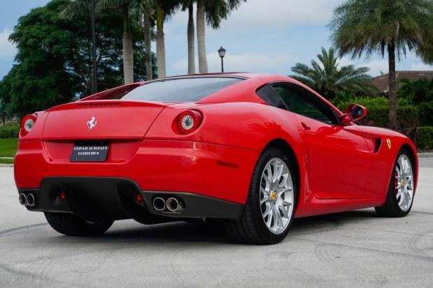 No Reserve: 10k-Mile 2007 Ferrari 599 GTB Fiorano 6-Speed Conversion