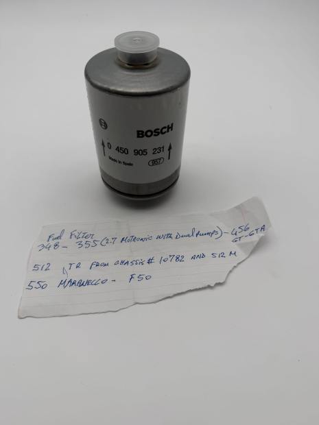 No Reserve: Ferrari Testarossa Exhaust System, ECU, & Fuel Filter