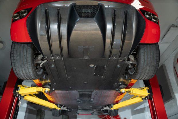 07_f430_under_002-scaled-1ae8f0aa13b88dcdfe98c7d4a38e7ddb-1 14k-Mile 2007 Ferrari F430 Spider