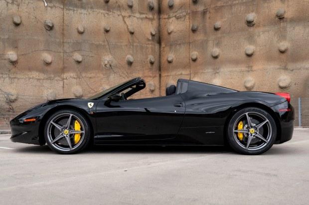 2012_ferrari_458_spider_-_black-115-copy-2026-09-28-w3j-17090-1 8k-Mile 2012 Ferrari 458 Spider