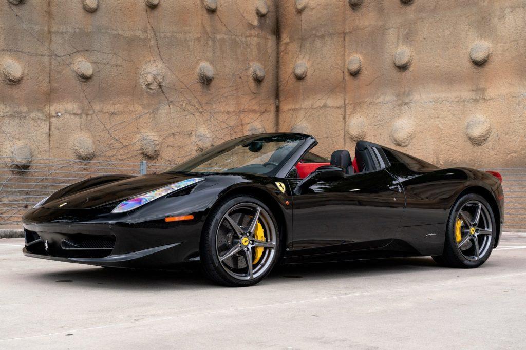 8k-Mile 2012 Ferrari 458 Spider 2012_ferrari_458_spider_-_black-131-copy-2026-09-28-uie-17065-1