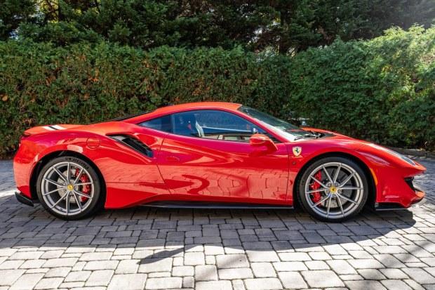 137-Mile 2020 Ferrari 488 Pista
