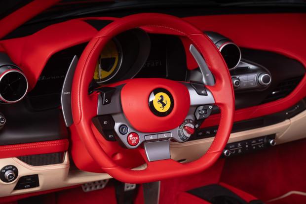 4,900-Mile 2021 Ferrari F8 Spider
