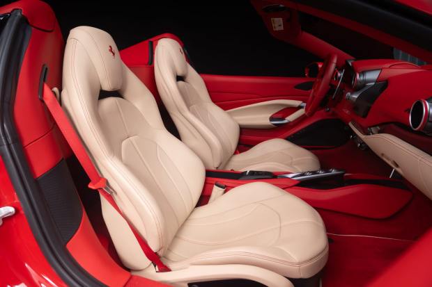 4,900-Mile 2021 Ferrari F8 Spider